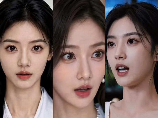 多部AI剧女主长着相似的脸 来源：短剧平台