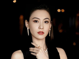 张柏芝全黑装现身机场，无声悼念谢贤显体面