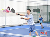 广东广州：匹克球亲子公益赛举办