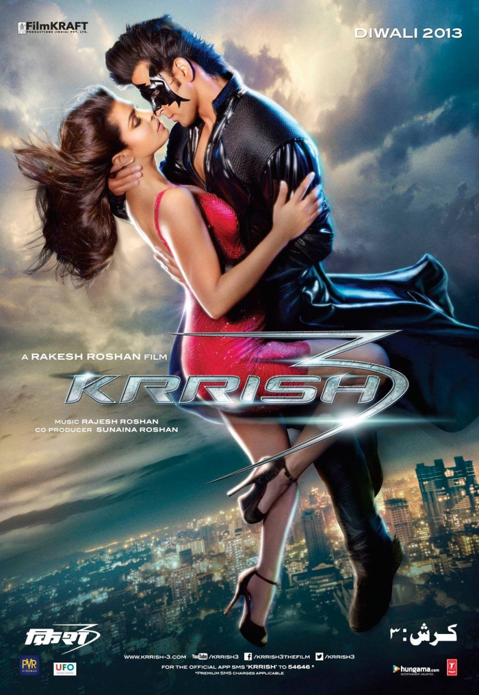 《印度超人3》（Krrish 3）海报