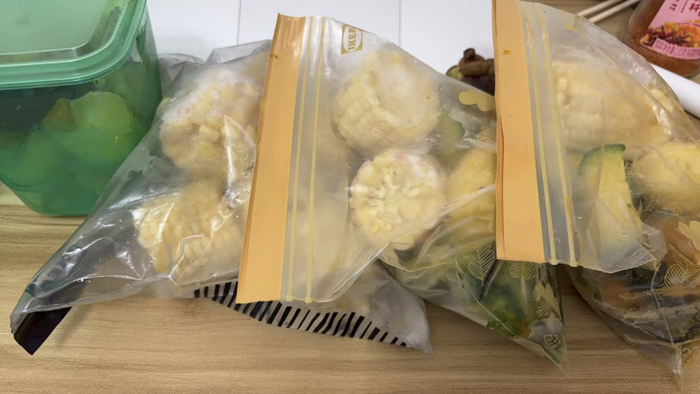 分装好的人粮。（受访者供图）