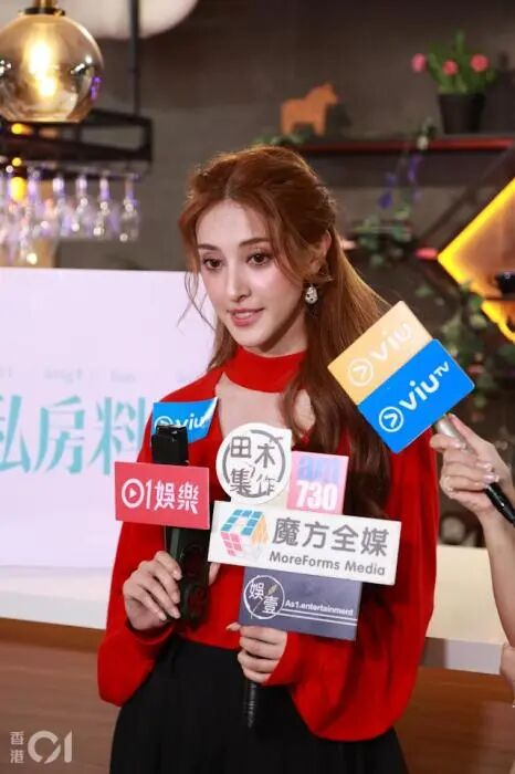 陈凯琳出席活动时回应此事。图片来源：香港O1