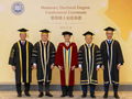 刘德华，获颁荣誉文学博士