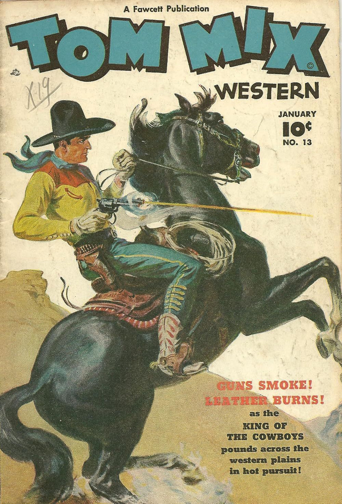 汤姆·米克斯（Tom Mix）的牛仔形象