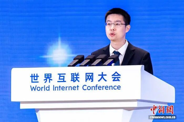 资料图宇树科技创始人王兴兴。中新网记者 刘星晨 摄
