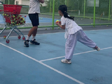 带CC来上网球体验课🎾 感觉能拍40个视频