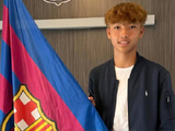 巴萨U15季前赛中国小将李昊炎首秀梅开二度