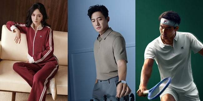 FILA MUSE套装、菁英POLO、纯白大满贯POLO