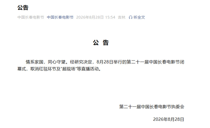 来源：中国长春电影节