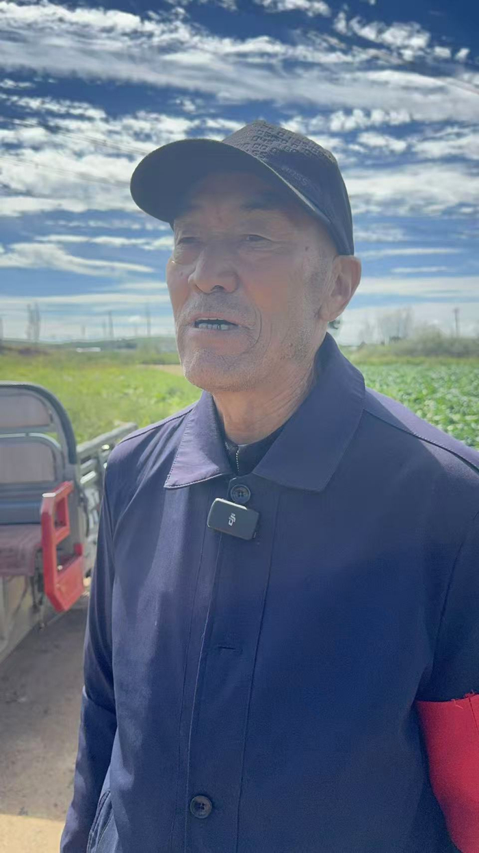 康保县屯垦村网格员 常生贵 澎湃新闻记者 闫海龙 摄