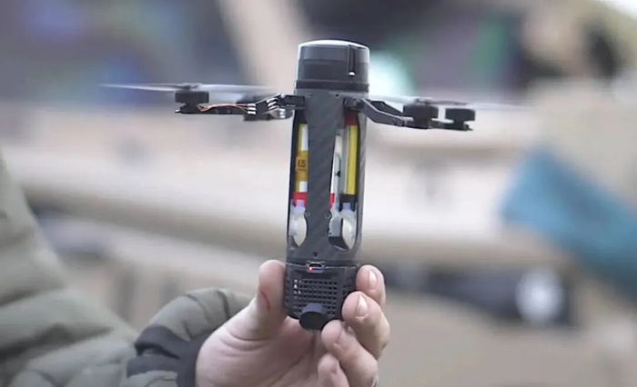 澳大利亚公司“DefendTex”的小型攻击型无人机“Drone40” 资料图片