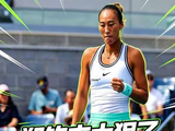 郑钦文一个小时内，三次打哭16岁天才少女