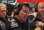 F1意大利站排位赛拉塞尔丢杆位，沃尔夫砸屏幕