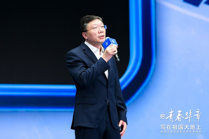 中国科学院院士、中国科大校长常进发表了主题为《永恒的青年东风》的讲话。本组图片由主办方提供