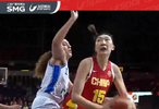 中国女篮大胜意大利队 世界杯小组出线