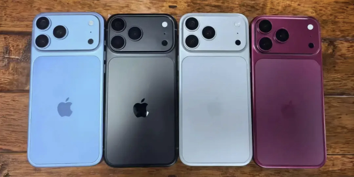 用户SonnyDickson发布的泄露照片显示，iPhone 18 Pro将推出四种配色。来源：X