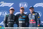 诺里斯F1西班牙站杆位，安东内利第二维斯塔潘第三
