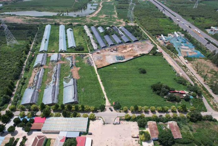 邯永快速路规划线路横穿益生源公司的农场。