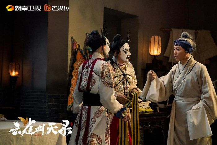 《云雀叫天录》中，孟志道、孟金福父子都扮了蒋忠