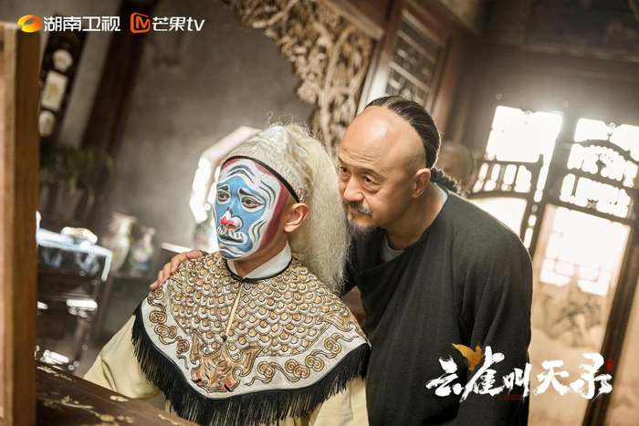 《云雀叫天录》中，孟金福扮大圣