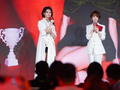曾沛慈官宣巡演感动落泪 好姐妹谢楠助阵主持发布会