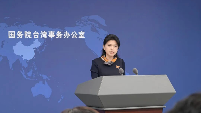 发言人朱凤莲。图源：看台海