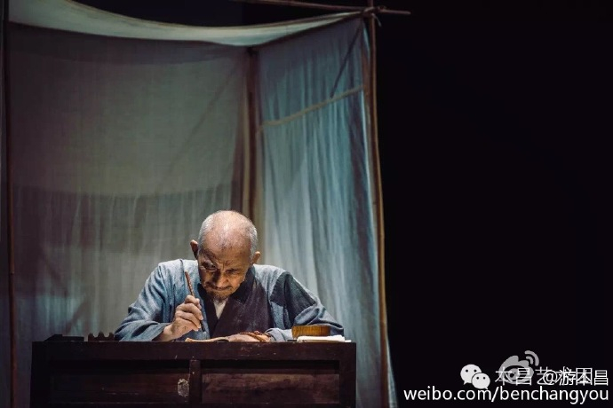 话剧《弘一法师》（图源：微博）