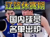 辽篮新赛季国内球员注册名单揭晓，首阶段试错期尤为关键 刘子扬 张陈治锋