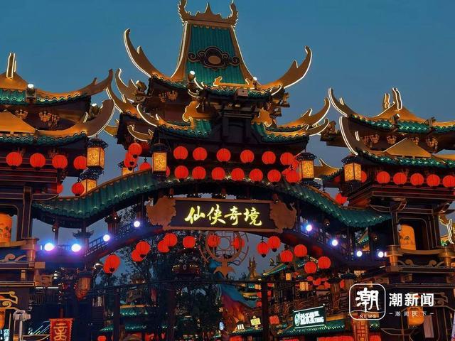 万岁山景区。潮新闻记者 吴馥梅 摄