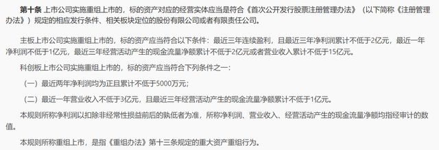 上交所上市公司重大资产重组审核规则（2025年5月修订）相关截图