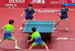 中国组合黄友政/林诗栋4比2战胜日本组合张本智和/篠塚大登，夺得金牌！