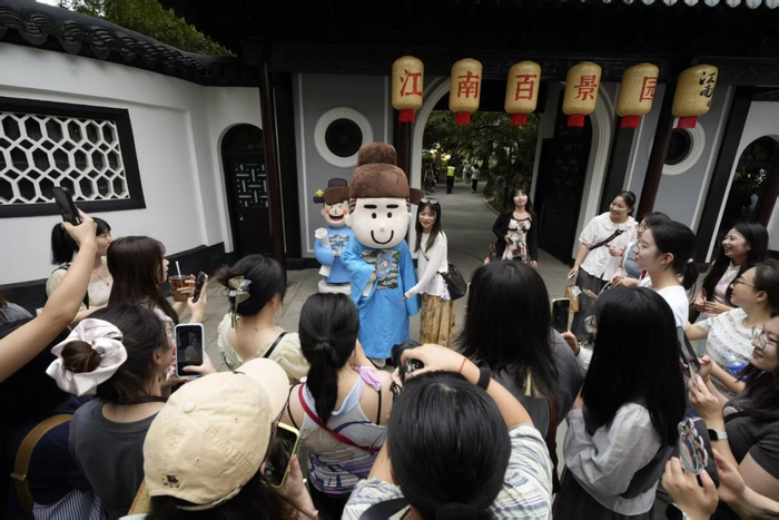 国风游戏《江南百景图》将桂林公园改造为“江南百景园”
