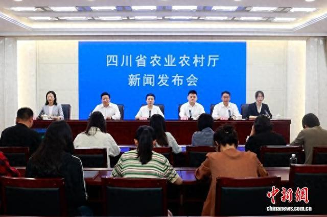 图为新闻发布会现场。四川省农业农村厅供图