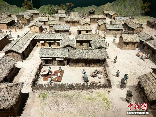 晋国博物馆内展示晋地农事兴盛。任丽娜 摄