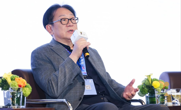 朴光洙在第十届平遥国际电影展大师对话现场