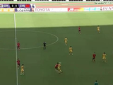 U23国足1-0韩国，王钰栋第22分钟破门