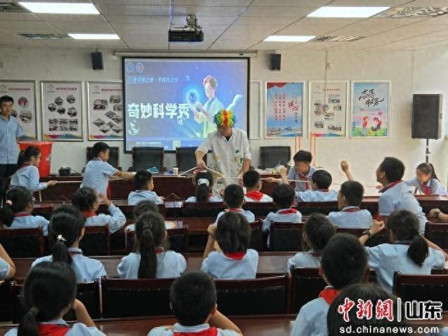 日照市打造科学教育育人“新场景”。梁犇摄