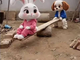 《博肖小故事》 王小杰，要不你让赞赞休息， 你一个人把活干完吧！…