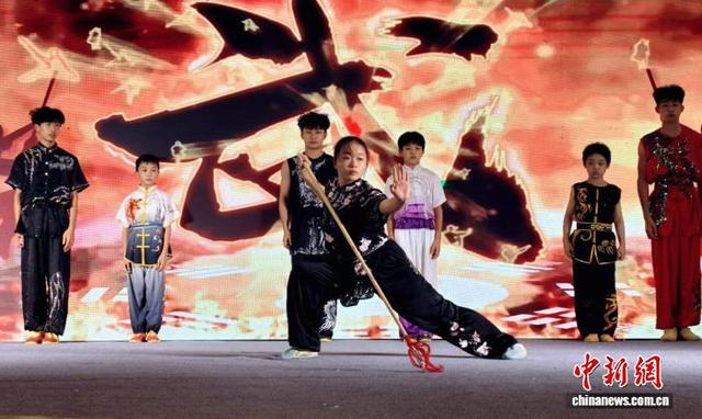 广东省级非遗代表性项目《王家拳》表演。张三越 摄