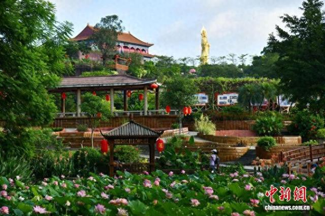 2026年广州莲花山莲峰登高荟国庆黄金周启幕。 广州莲花山景区 供图
