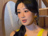 杨紫内场接受采访， 美成什么样了都！布灵布灵的小公主