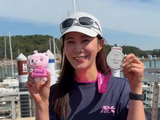 翻译：给大家传达跑完SMTOWN RUN 10km 全程的Yuri 的生动的感言 一起奔跑的所有粉丝们都辛苦了 祝贺你们