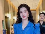 王楚然和蓝色的适配度是一百分！