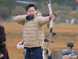 李晨射箭一发即中，真不愧是海淀区的射箭冠军，太牛了丨奔跑吧