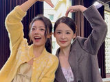 这个视频里有两个可爱宝宝！ 李沁和赵今麦比心