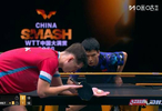 2026WTT中国大满贯男单1/32赛，向鹏3-1战胜泊雷特，晋级男单32强 WTT