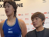 亚运会网球女单冠军王曦雨搭档蒋欣玗踏上了中网双打比赛的赛场…