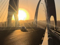 假期第6天：天空澄澈，夕阳绝美