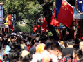 陕西西安：国庆假期老城景区人气足