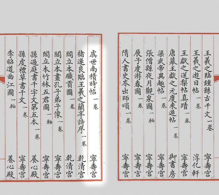  《钦定石渠宝笈续编》 